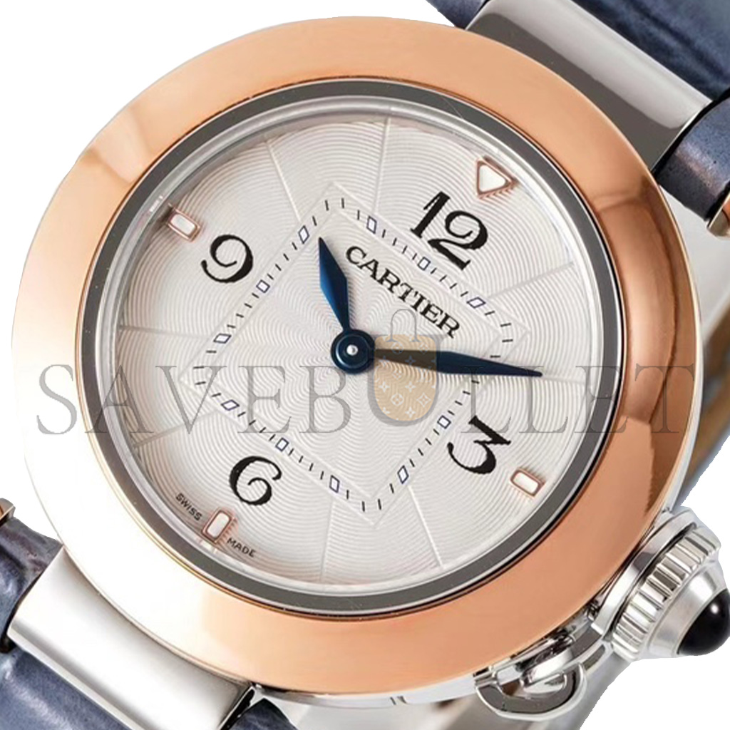 CARTIER PASHA DE 30MM WATCH W2PA0007